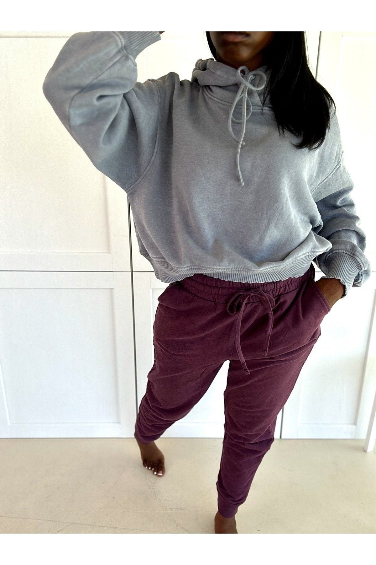 Kim Fleece Hoodie Honey BeeU Boutique acid wash, hoodie, New, newnews, news