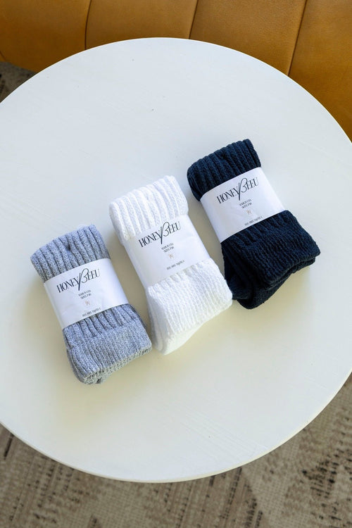 3 Pack Slouch Sock - Honey BeeU