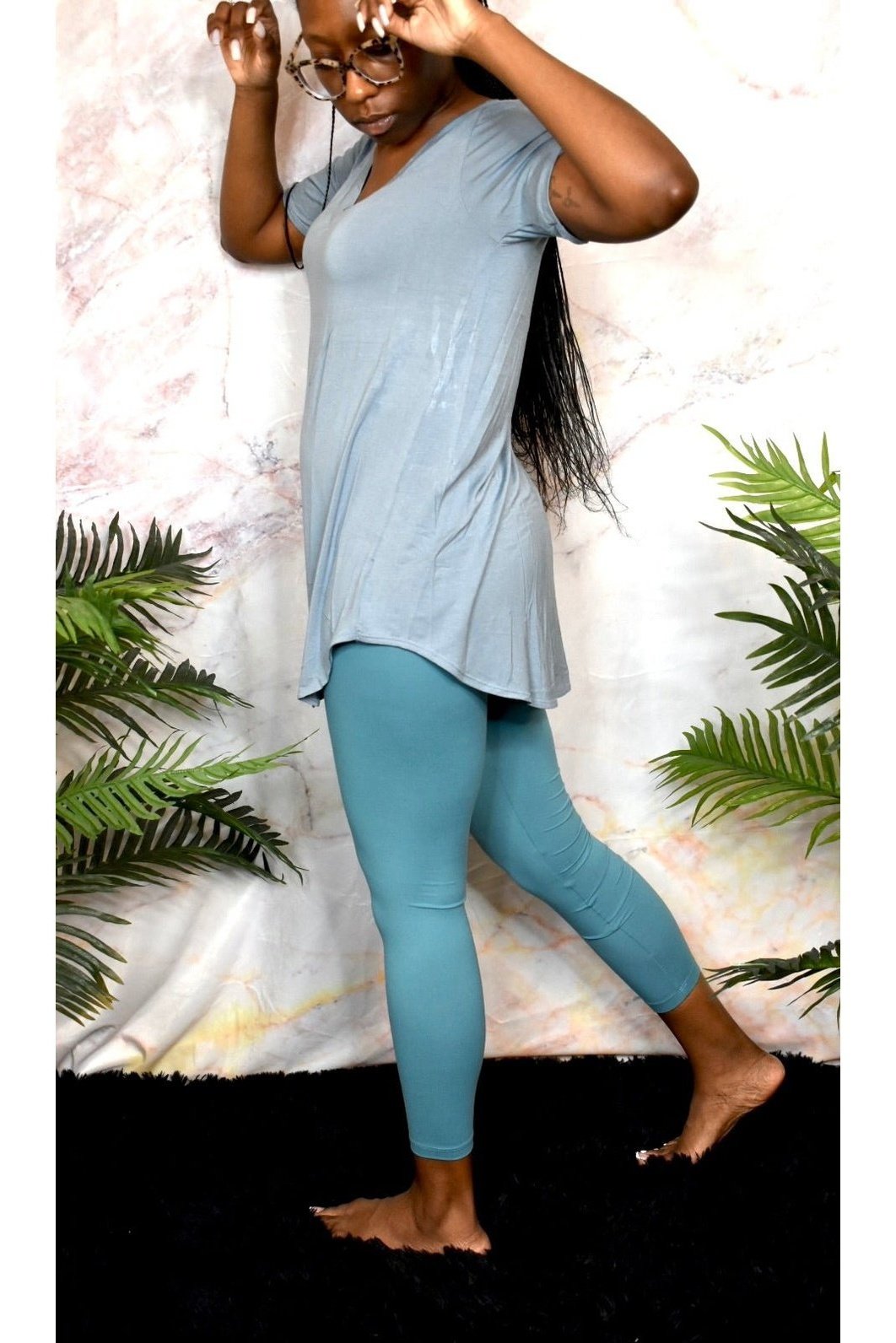 Basic Full Length Butter-Soft Leggings Honey BeeU Boutique Basic, Basics, bottom, bottoms, leggings, New